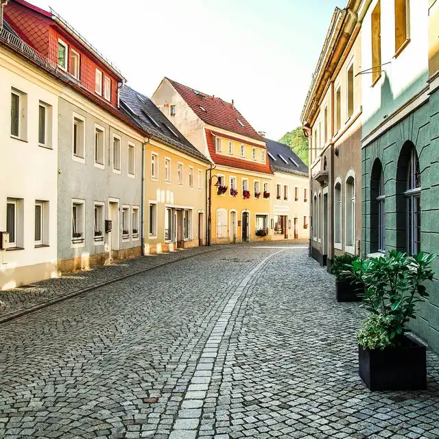 Gebäude-Typen in Mannheim Friedrichsfeld