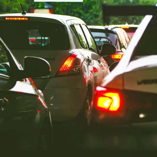 Verkehrssituation in Berlin Wedding