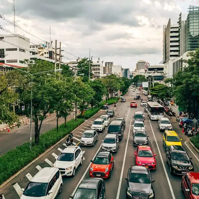Verkehrssituation in Bremen Schwachhausen