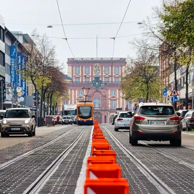 Verkehrssituation in Berlin Prenzlauer Berg